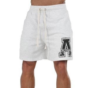 Athletico Men Ice-Melange Shorts Front
