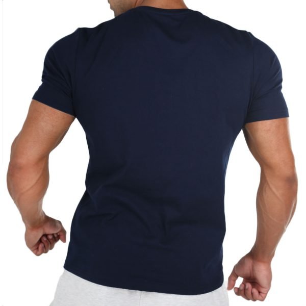 Athletico MEn Navy Tshirt Back