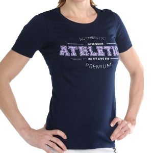 Athletico Ladies Navy Lav Tshirt