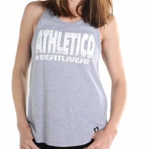 Athletico Ladies Grey W Vest Front