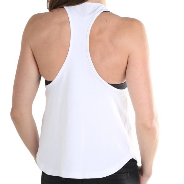 Athletico Womens White Vest Back